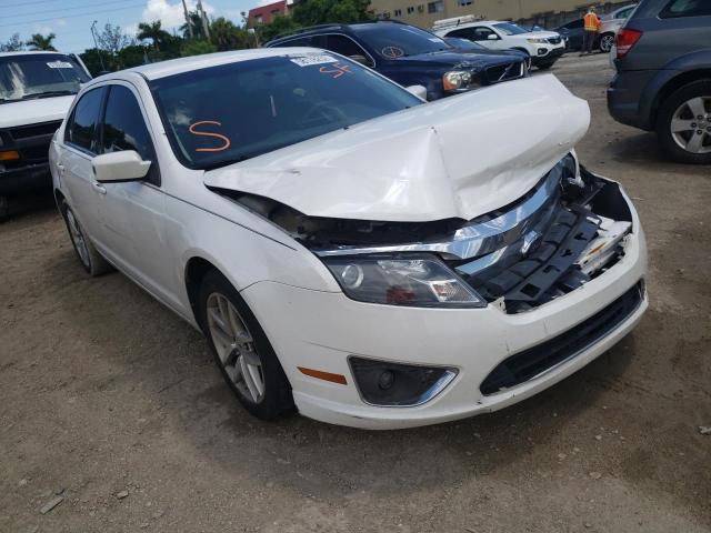 3FAHP0JA3AR269185 - 2010 FORD FUSION SEL WHITE photo 1