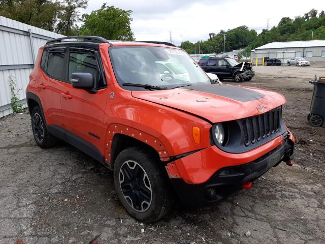 ZACCJBCT0FPC43984 - 2015 JEEP RENEGADE T ORANGE photo 1