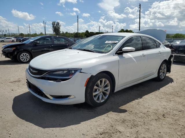 1C3CCCCB6FN670428 - 2015 CHRYSLER 200 C WHITE photo 2