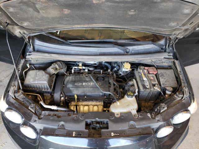 1G1JA6SH4C4109221 - 2012 CHEVROLET SONIC LS BLACK photo 7