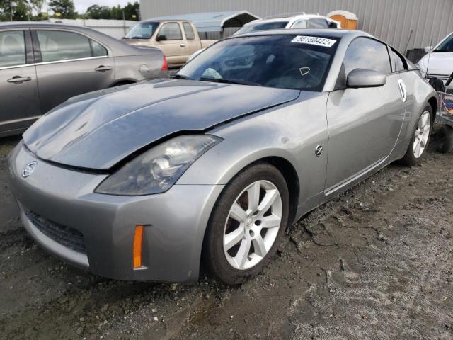 JN1AZ34D15M607326 - 2005 NISSAN 350Z COUPE GRAY photo 2