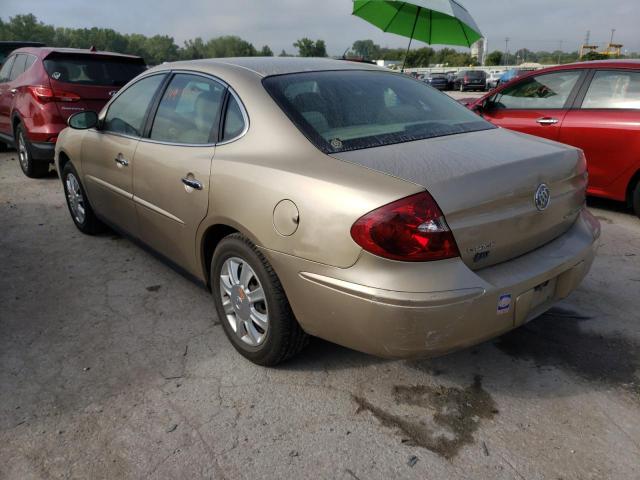 2G4WC532351305964 - 2005 BUICK LACROSSE C TAN photo 3