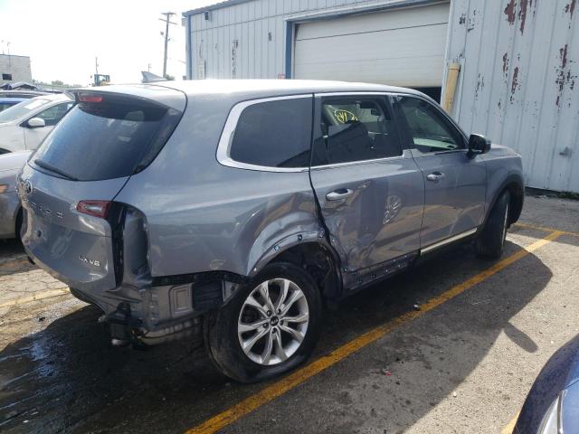 5XYP24HC2LG093634 - 2020 KIA TELLURIDE BLUE photo 4