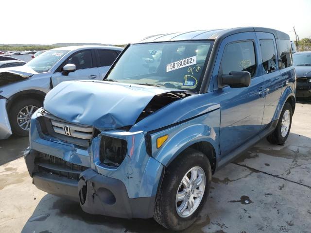 5J6YH18757L006902 - 2007 HONDA ELEMENT BLUE photo 2