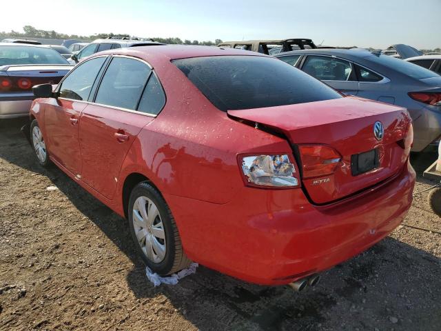 3VW2K7AJ3BM355566 - 2011 VOLKSWAGEN JETTA BASE Կարմիր լուսանկար 3