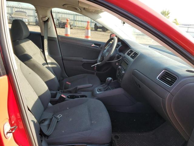 3VW2K7AJ3BM355566 - 2011 VOLKSWAGEN JETTA BASE Կարմիր լուսանկար 5