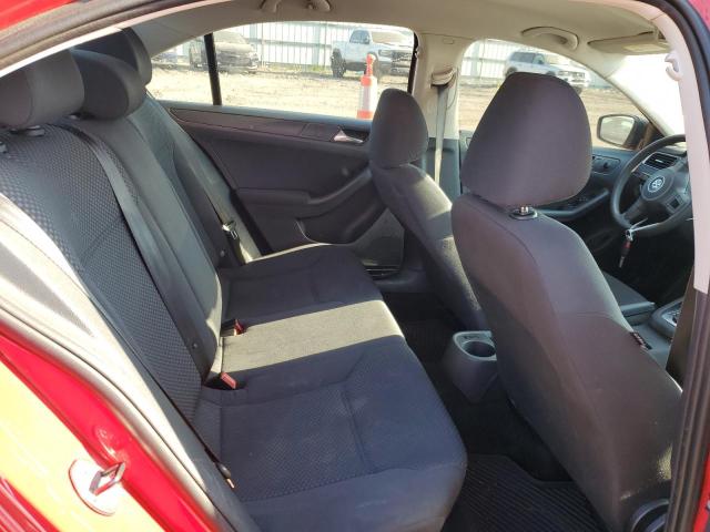 3VW2K7AJ3BM355566 - 2011 VOLKSWAGEN JETTA BASE Կարմիր լուսանկար 6