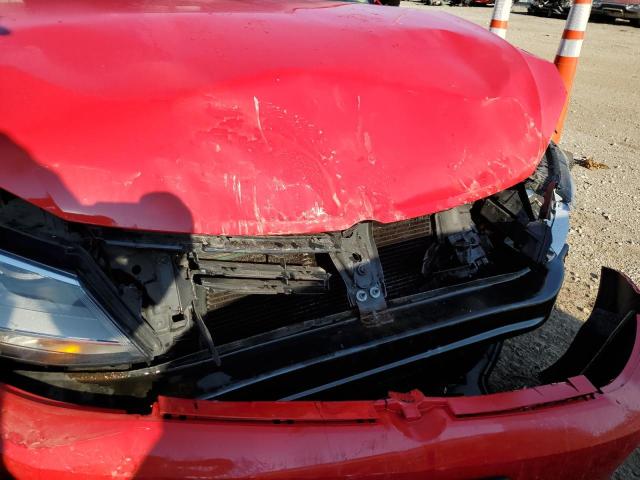 3VW2K7AJ3BM355566 - 2011 VOLKSWAGEN JETTA BASE Կարմիր լուսանկար 9