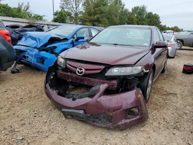 1YVHP80C285M20438 - 2008 MAZDA 6 I BURGUNDY photo 2