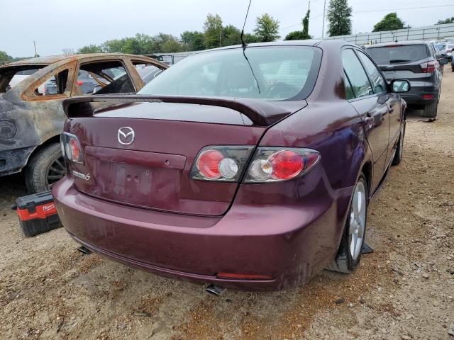 1YVHP80C285M20438 - 2008 MAZDA 6 I BURGUNDY photo 4