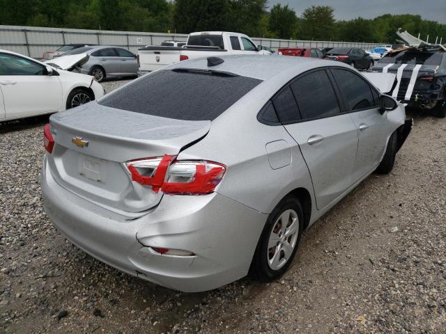 1G1BA5SM6G7282755 - 2016 CHEVROLET CRUZE L SILVER photo 4