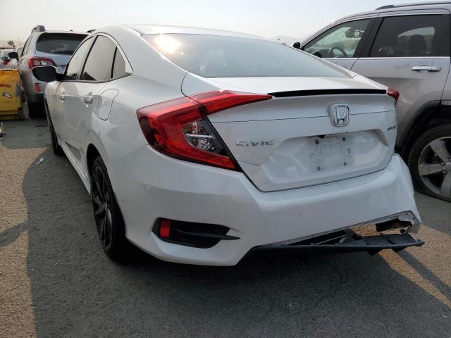 19XFC2F81LE204506 - 2020 HONDA CIVIC SPOR WHITE photo 3