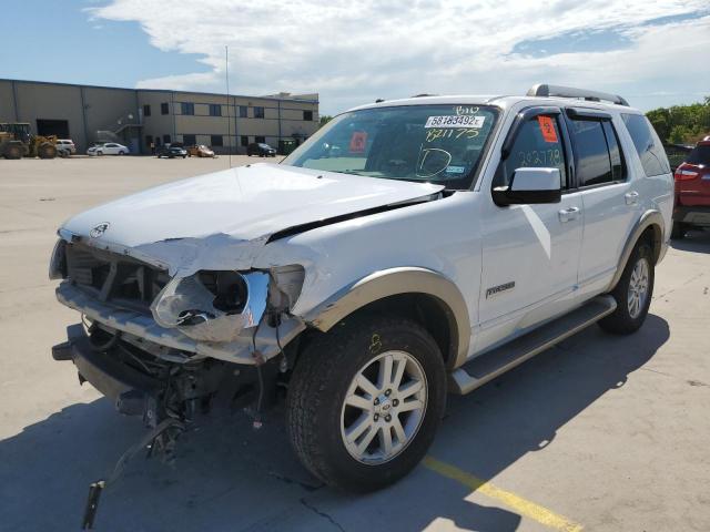 1FMEU64E26UB21175 - 2006 FORD EXPLORER E WHITE photo 2