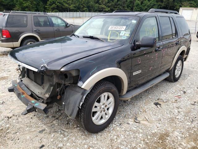 1FMEU64E48UA68224 - 2008 FORD EXPLORER E BLACK photo 2