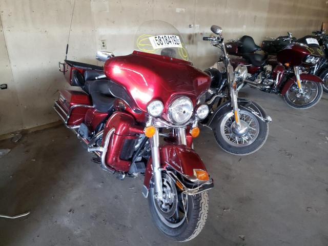 1HD1FC4108Y698760 - 2008 HARLEY-DAVIDSON FLHTCUI 勃艮第红 照片 1