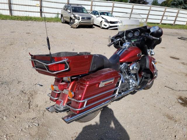 1HD1FC4108Y698760 - 2008 HARLEY-DAVIDSON FLHTCUI 勃艮第红 照片 4