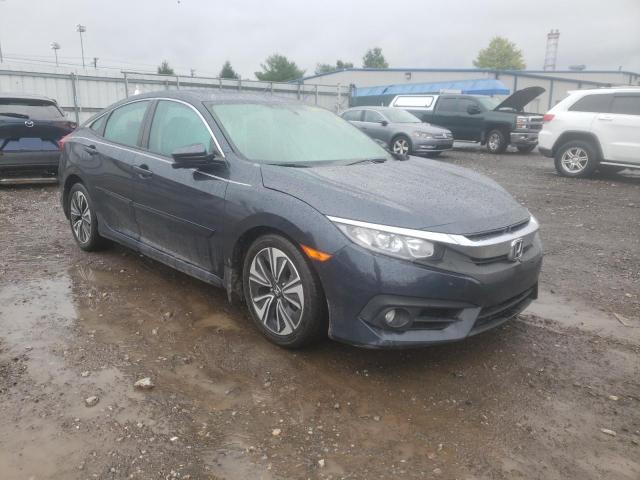 19XFC1F78GE020171 - 2016 HONDA CIVIC EXL Niebieski zdjęcie 1