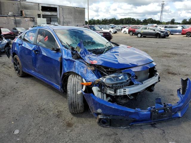 2HGFC2F89LH520192 - 2020 HONDA CIVIC SPOR BLUE photo 1
