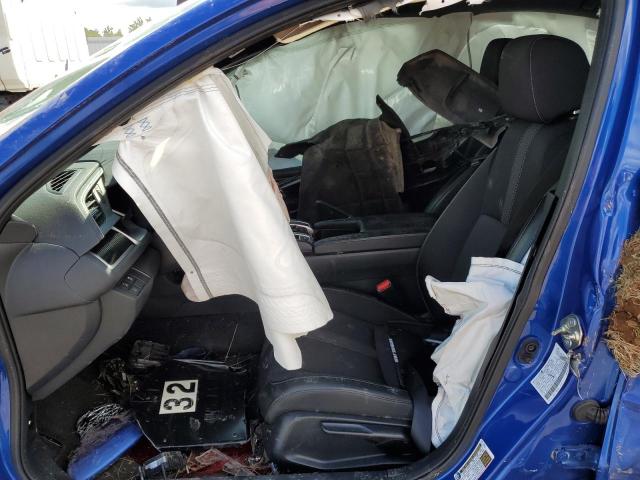 2HGFC2F89LH520192 - 2020 HONDA CIVIC SPOR BLUE photo 5