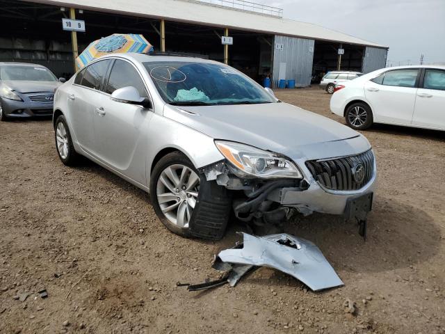 2G4GR5GX7H9102087 - 2017 BUICK REGAL PREM GRAY photo 1