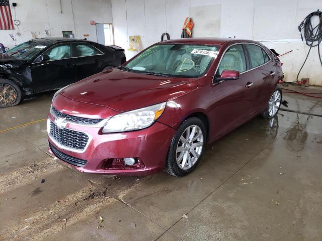 1G11E5SA2GF140348 - 2016 CHEVROLET MALIBU LIM 勃艮第红 照片 2