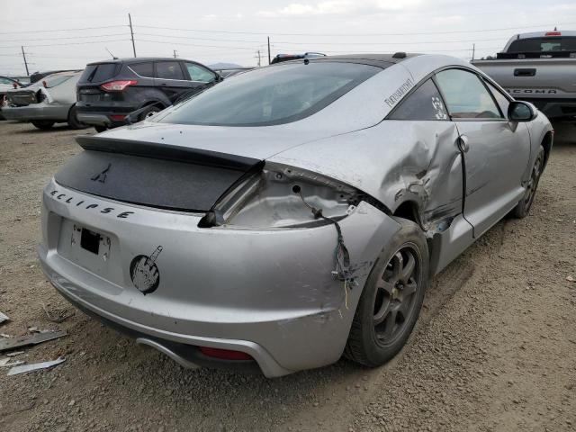 4A3AK24F09E025955 - 2009 MITSUBISHI ECLIPSE GS SILVER photo 4