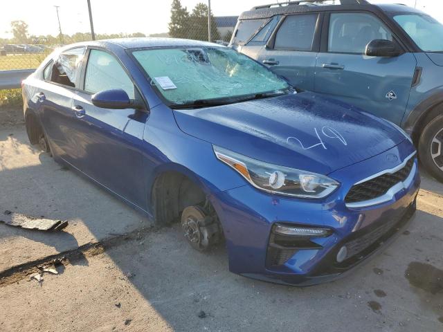 3KPF24AD5KE058161 - 2019 KIA FORTE FE BLUE photo 1