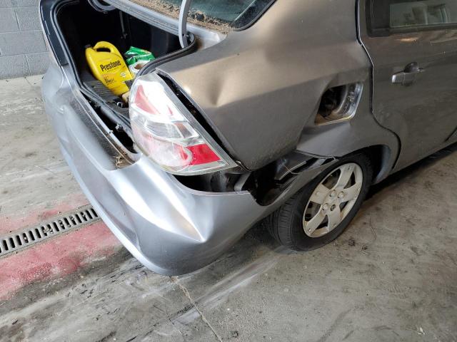 KL1TD56637B188805 - 2007 CHEVROLET AVEO BASE GRAY photo 9