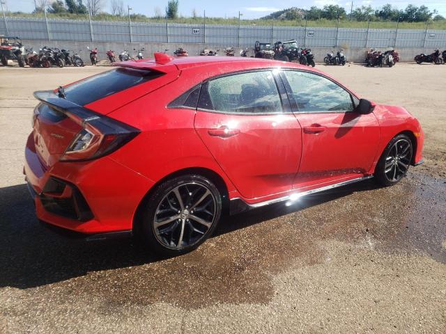 SHHFK7G40LU218384 - 2020 HONDA CIVIC SPOR RED photo 4