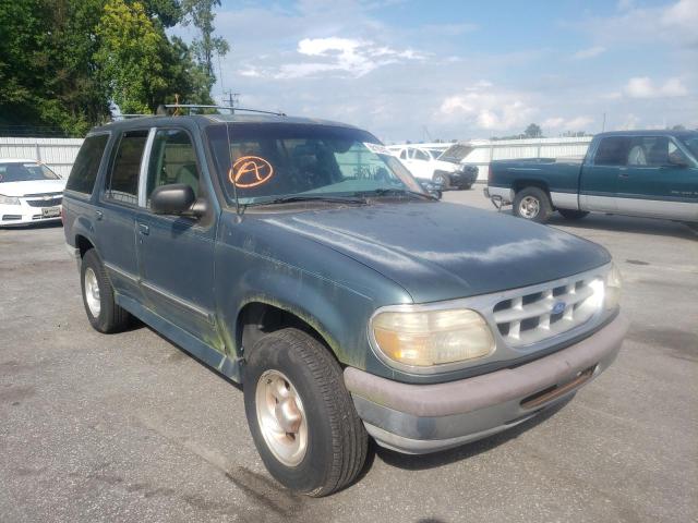 1FMDU34X6SZB41177 - 1995 FORD EXPLORER GREEN photo 1