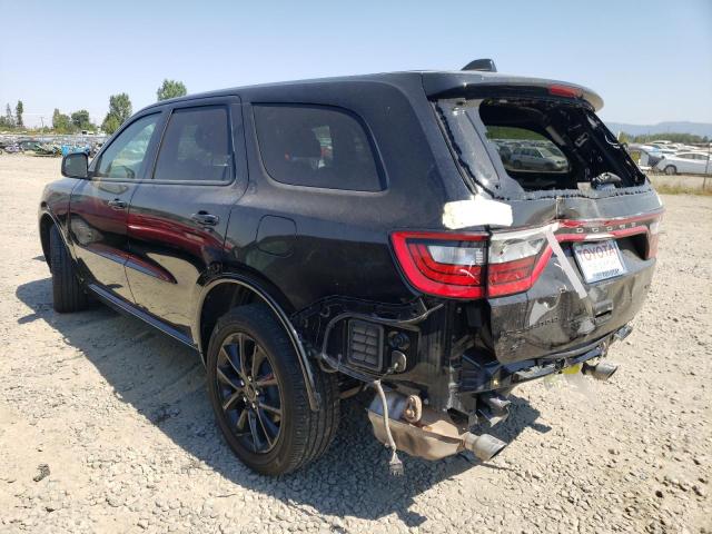 1C4RDJDG7JC307643 - 2018 DODGE DURANGO GT BLACK photo 3