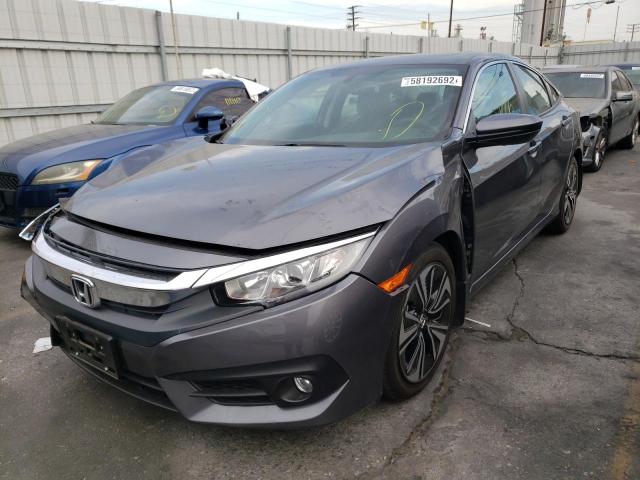 2HGFC1F77HH643255 - 2017 HONDA CIVIC EXL Boz foto 2