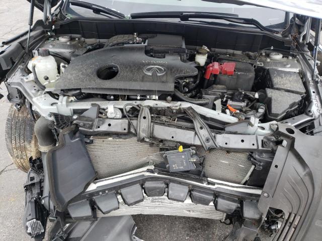 3PCAJ5BB3MF101120 - 2021 INFINITI QX50 GRAY photo 7