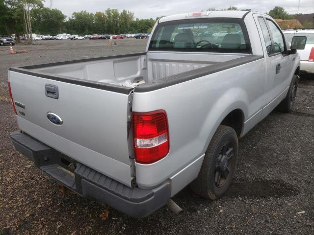 1FTRF12276NB66473 - 2006 FORD F-150 SILVER photo 4