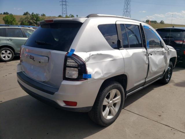 1C4NJDBBXED567759 - 2014 JEEP COMPASS SP SILVER photo 4