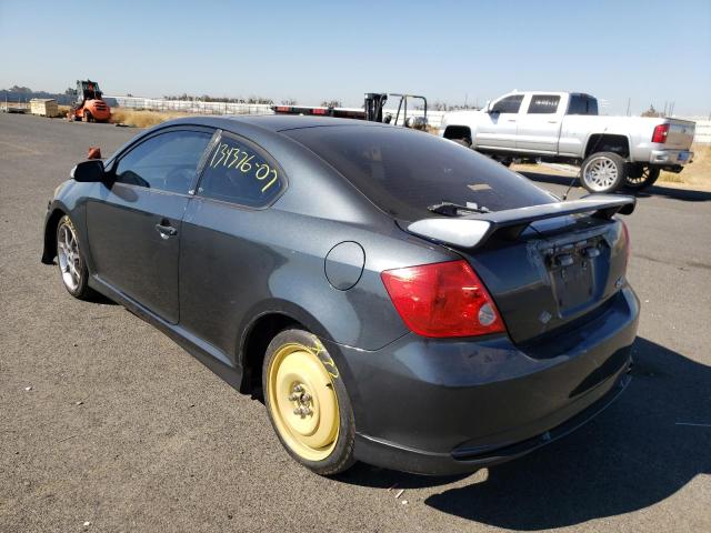 JTKDE177870184408 - 2007 TOYOTA SCION TC გრაფიტი ფოტო 3