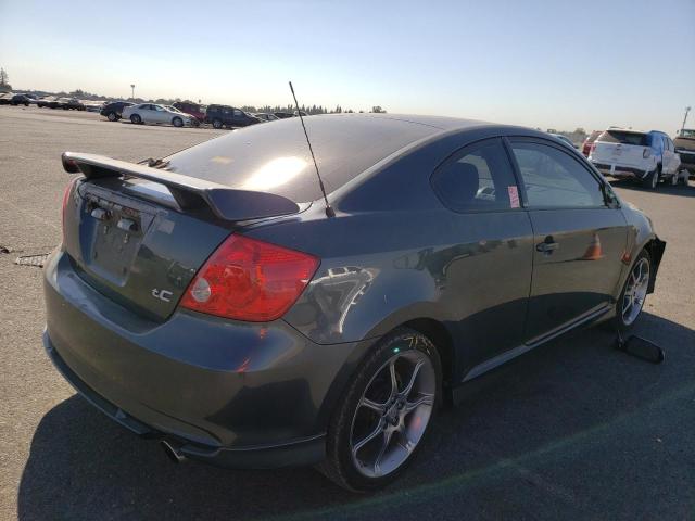 JTKDE177870184408 - 2007 TOYOTA SCION TC გრაფიტი ფოტო 4