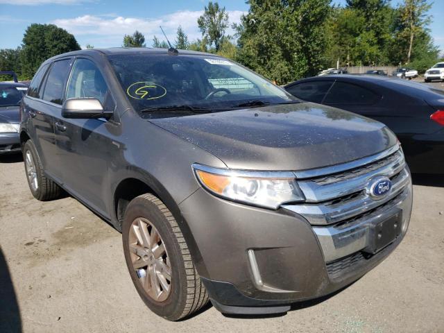 2FMDK4KC5EBA58178 - 2014 FORD EDGE LIMIT BROWN photo 1