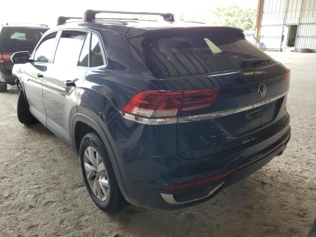 1V2GC2CA2LC214222 - 2020 VOLKSWAGEN ATLAS CROS BLUE photo 3