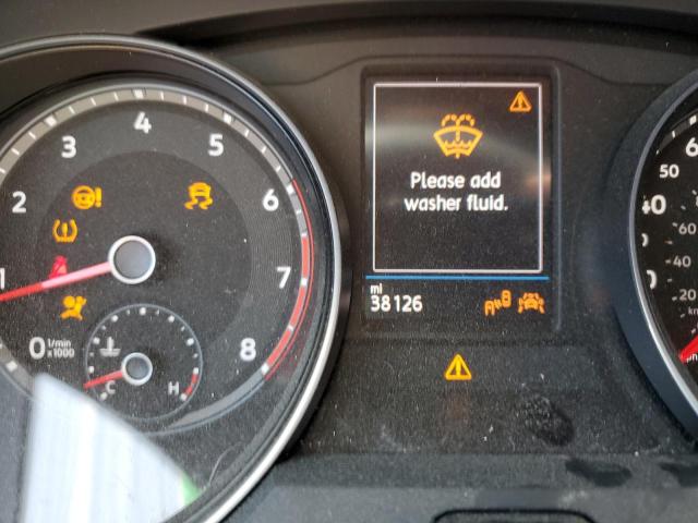 1V2GC2CA2LC214222 - 2020 VOLKSWAGEN ATLAS CROS Синий фото 8