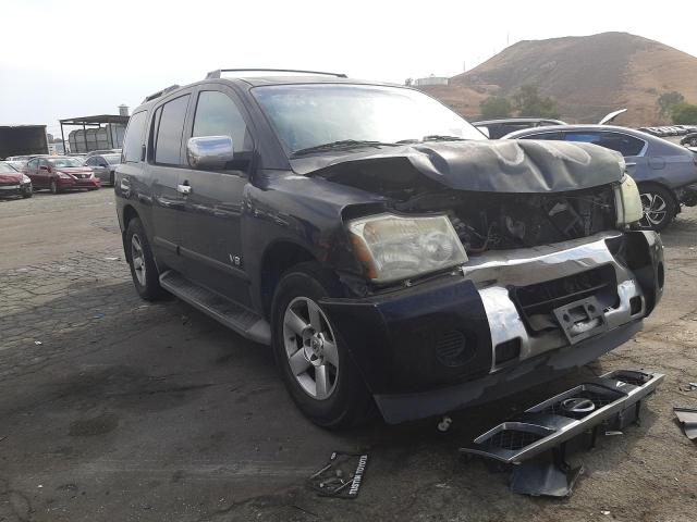 5N1AA08A46N710279 - 2006 NISSAN ARMADA SE BLACK photo 1