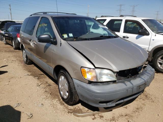 4T3ZF13C91U369678 - 2001 TOYOTA SIENNA LE TAN photo 1