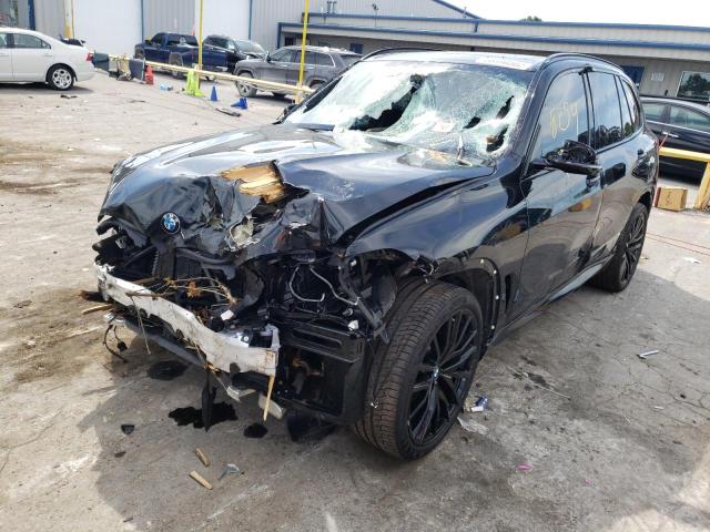 5UXCR6C09N9M12419 - 2022 BMW X5 XDRIVE4 BLACK photo 2