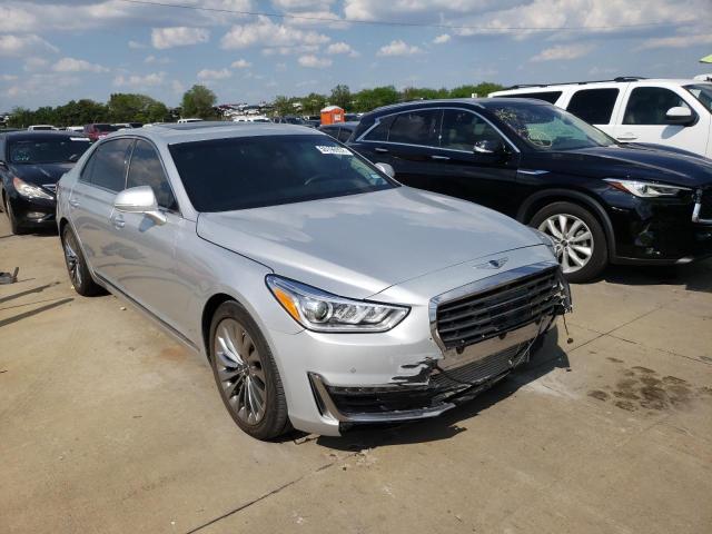 KMHG34JA1JU037701 - 2018 GENESIS G90 PREMIU SILVER photo 1