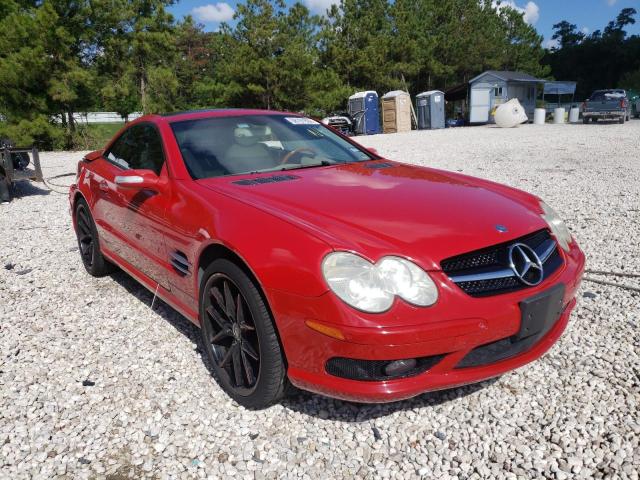 WDBSK75F64F081130 - 2004 MERCEDES-BENZ SL 500 RED photo 1