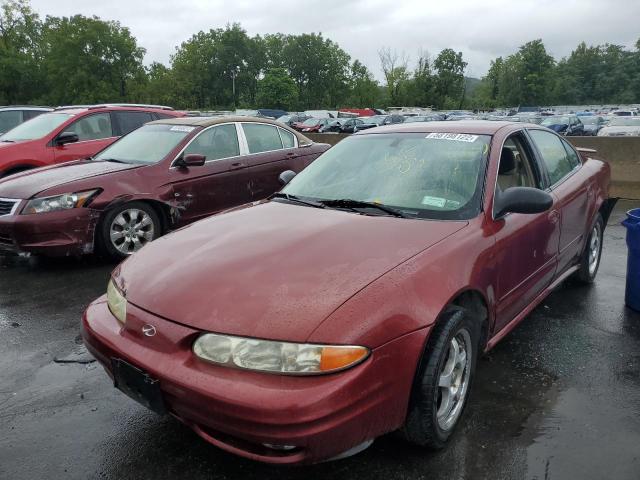 1G3NF52EX3C295055 - 2003 OLDSMOBILE ALERO GLS 勃艮第红 照片 2