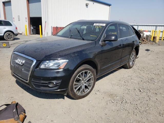 WA1LFAFP8CA015618 - 2012 AUDI Q5 BLACK photo 2