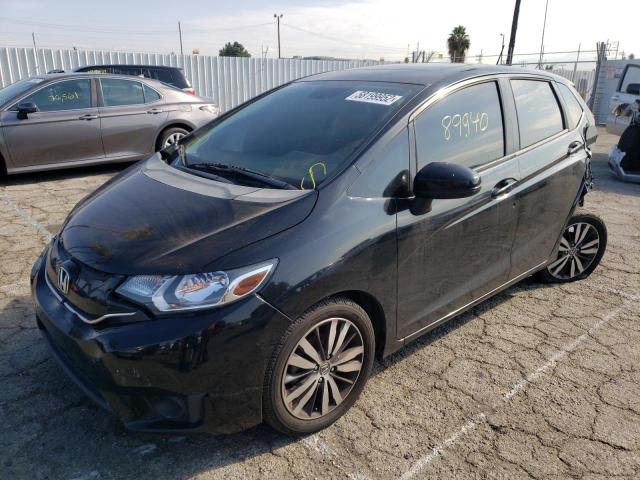 3HGGK5H80FM761523 - 2015 HONDA FIT EX BLACK photo 2