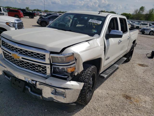 3GCPCSEC2EG331279 - 2014 CHEVROLET SILVERADO WHITE photo 2