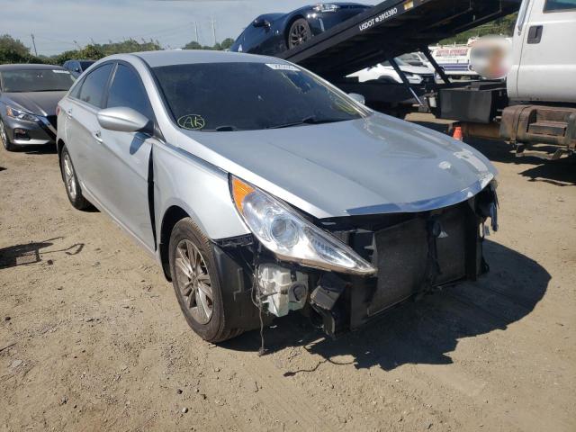 5NPEB4ACXDH756296 - 2013 HYUNDAI SONATA GLS SILVER photo 1